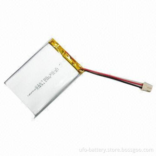 Rechargeable Lithium Polymer Battery, 3.7V, 2,000mAh